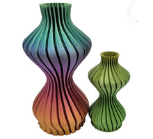 Load image into Gallery viewer, Multi-Color Curvy Vase - 3D Printed