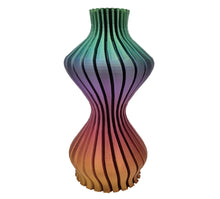 Load image into Gallery viewer, Multi-Color Curvy Vase - 3D Printed
